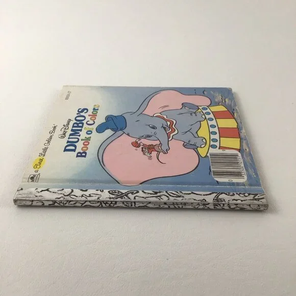 First Little Golden Book Disney Dumbo's Book Of Colors Vintage 1988 Storybook - Picture 5 of 7